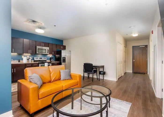 Cozy Chic Downtown 7th Floor Views Fast Wifi 24-7 Gym Lounge Roku Apartment *