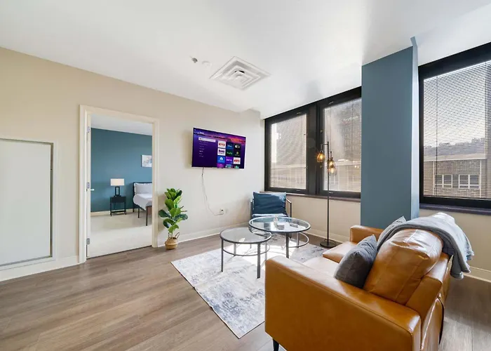 Apartment Cozy Chic Downtown 7th Floor Views Fast Wifi 24-7 Gym Lounge Roku Pittsburgh
